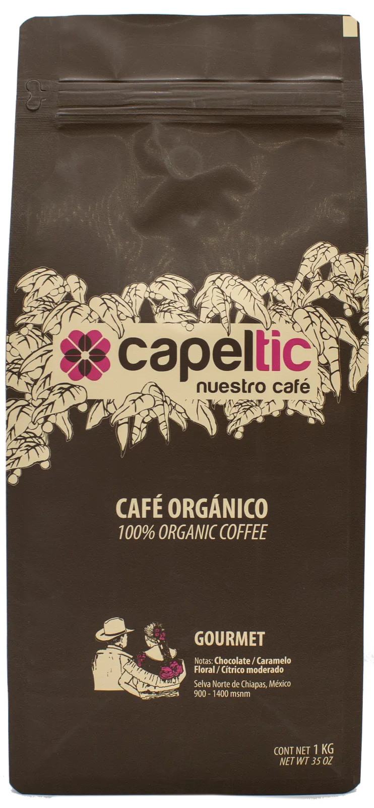 Cafe Organico Molido 454g