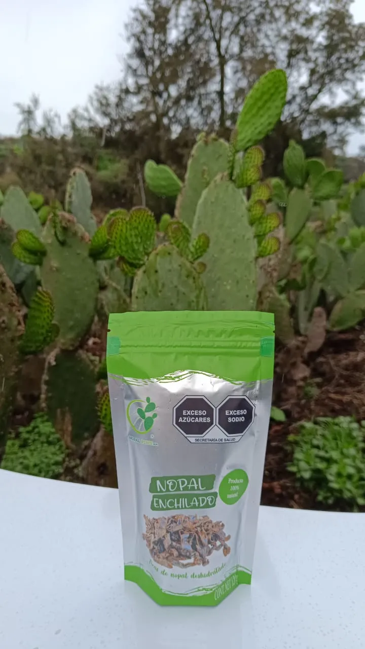 Tirita de Nopal enchilado